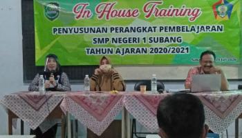 In House Training : Penyusunan Perangkat Pembelajaran TP 2020/2021
